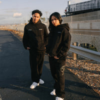 Ambition Club Straight Leg Sweatpants (BLACK)