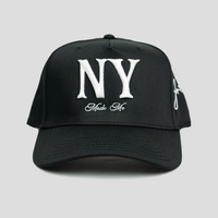 NY Made Me Snapback Hat (BLACK)