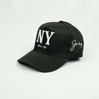 NY Made Me Snapback Hat (BLACK)