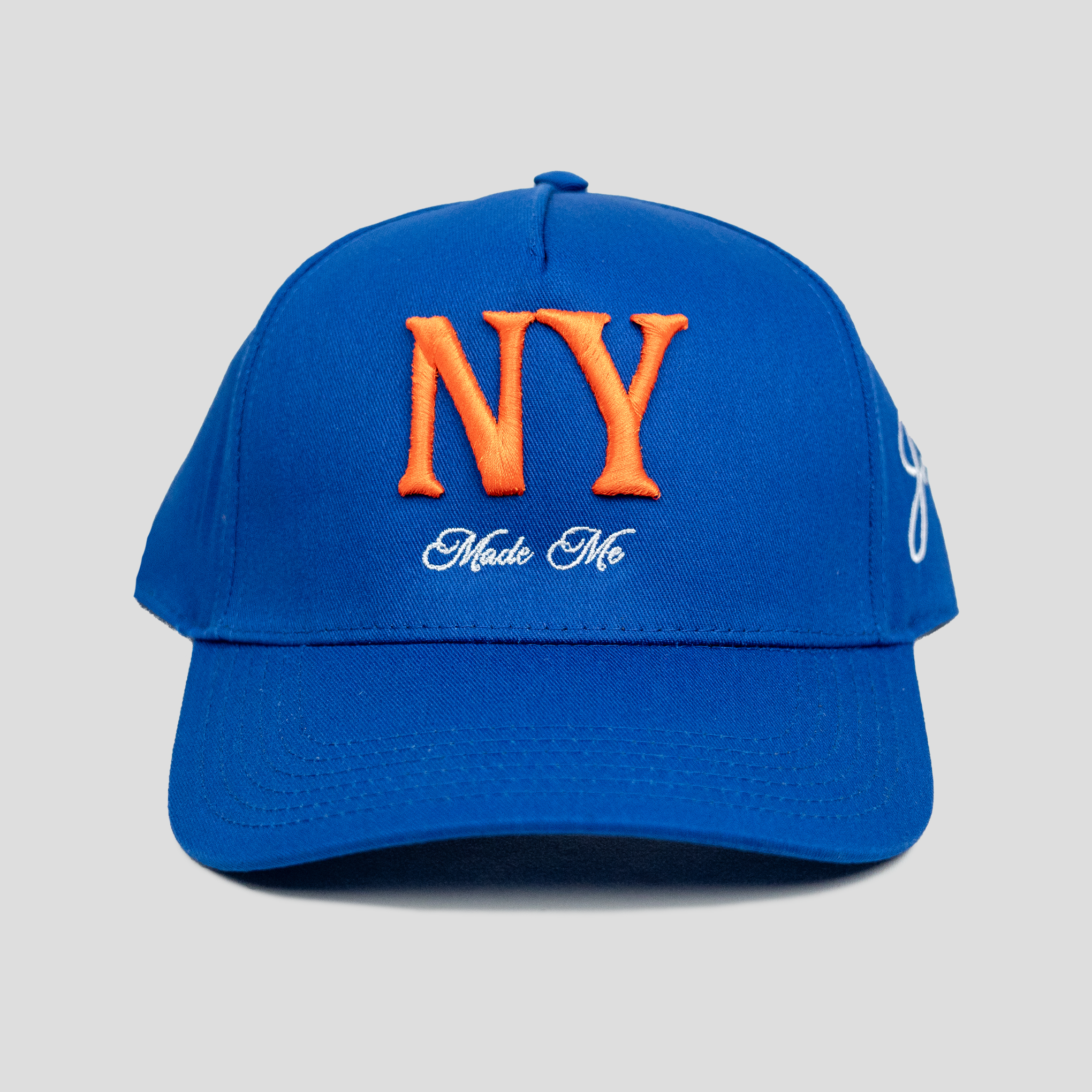 NY Made Me Snapback Hat (BLUE)