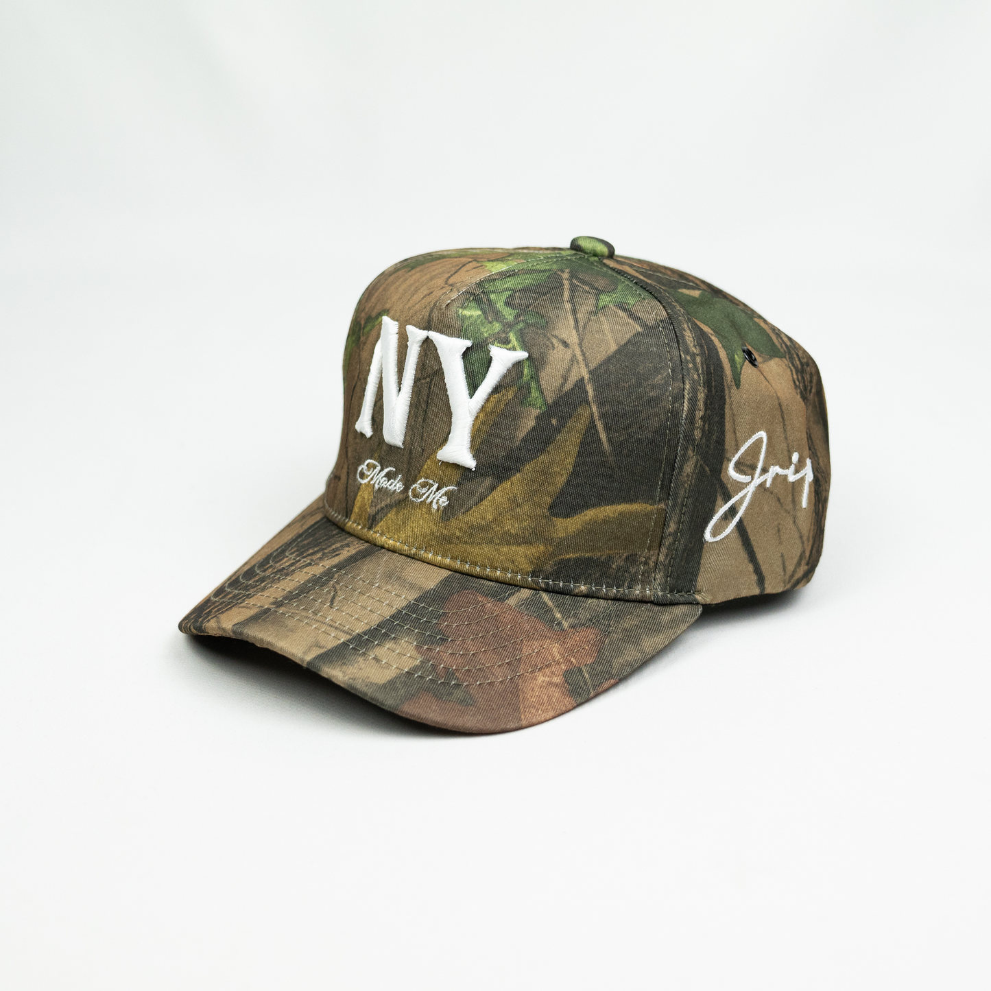 NY Made Me Snapback Hat (HUNTER CAMO)