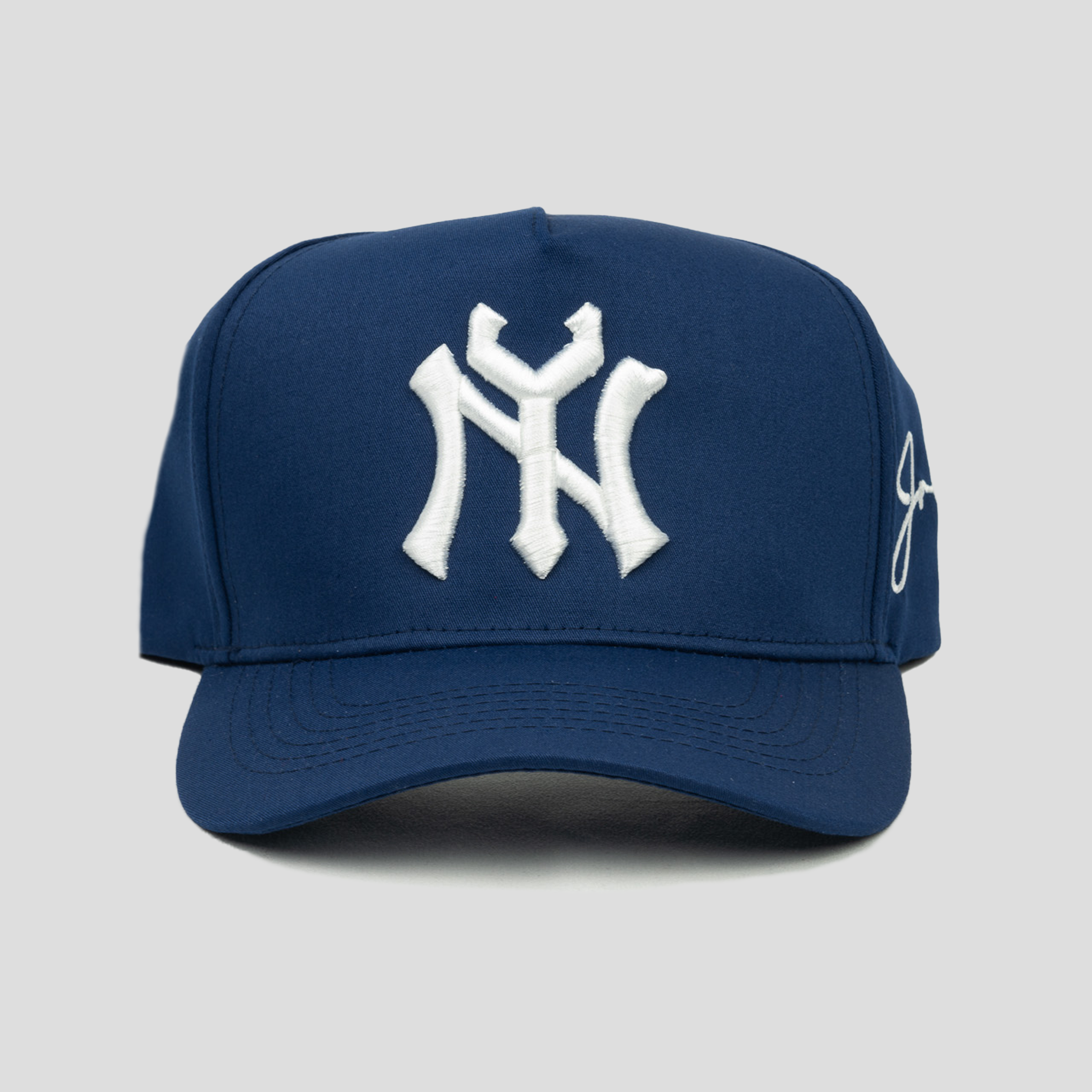 NY Snapback Hat (NAVY BLUE)