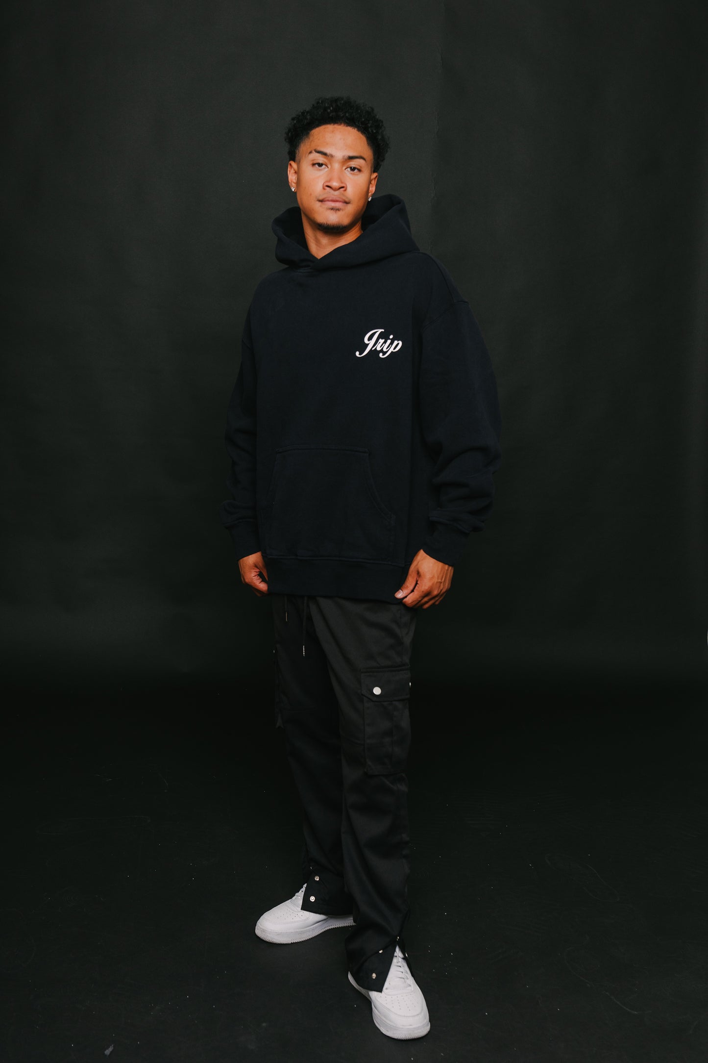 Jrip Standard Lux Hoodie (BLACK)