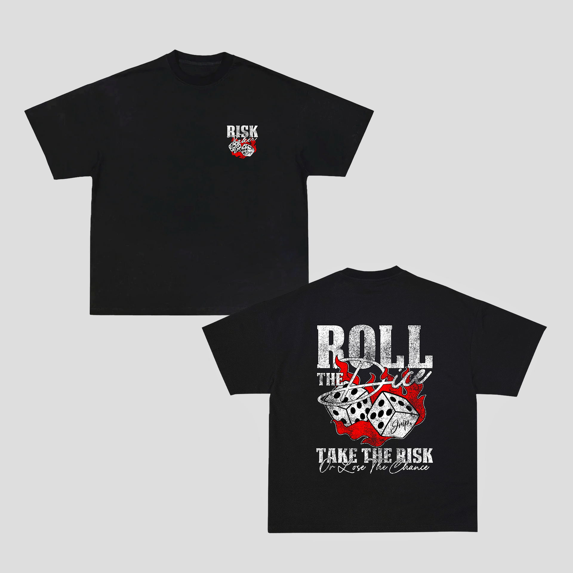Risk Taker Tee (BLACK) – JRIP LA