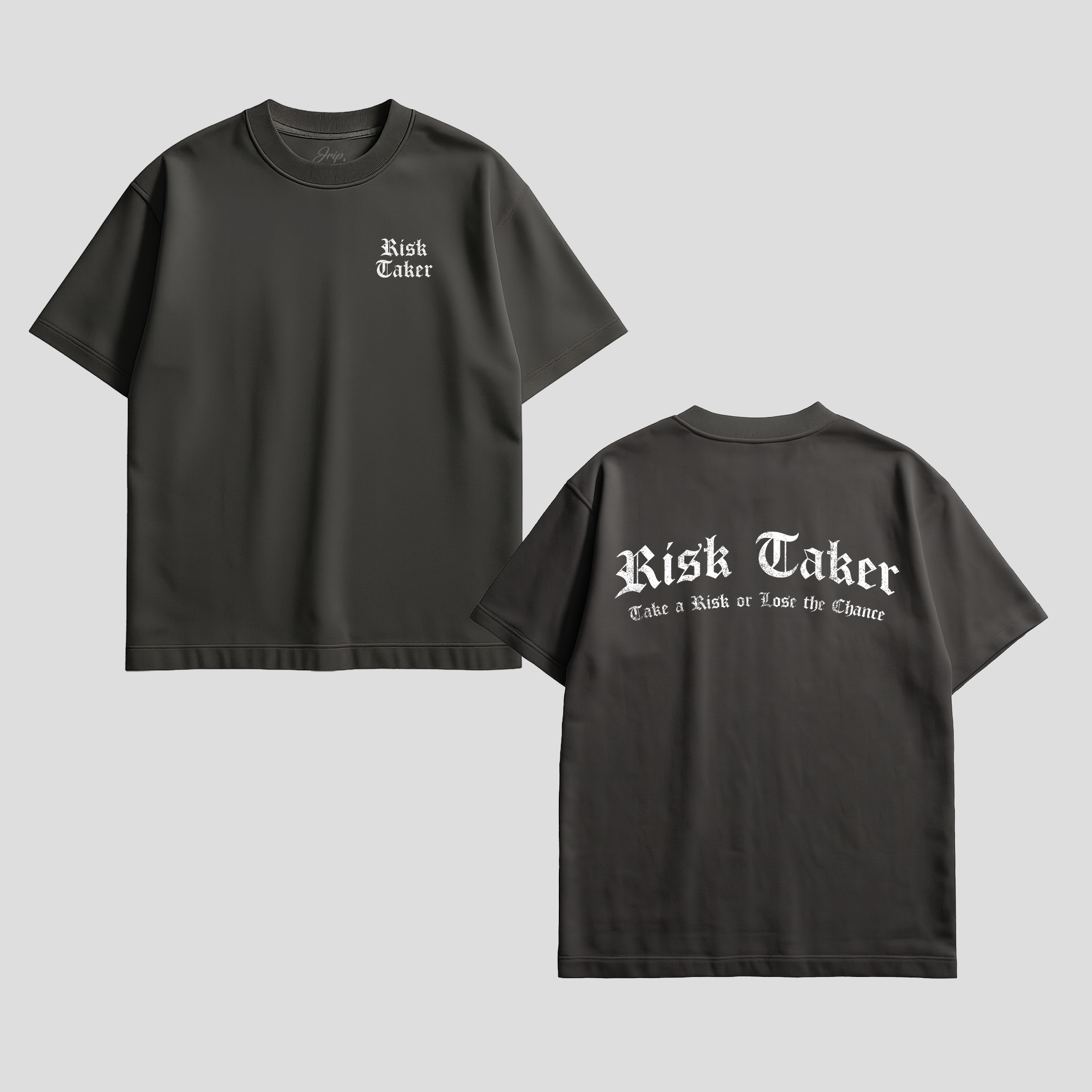 Risk Taker V2 Tee (VINTAGE BLACK)