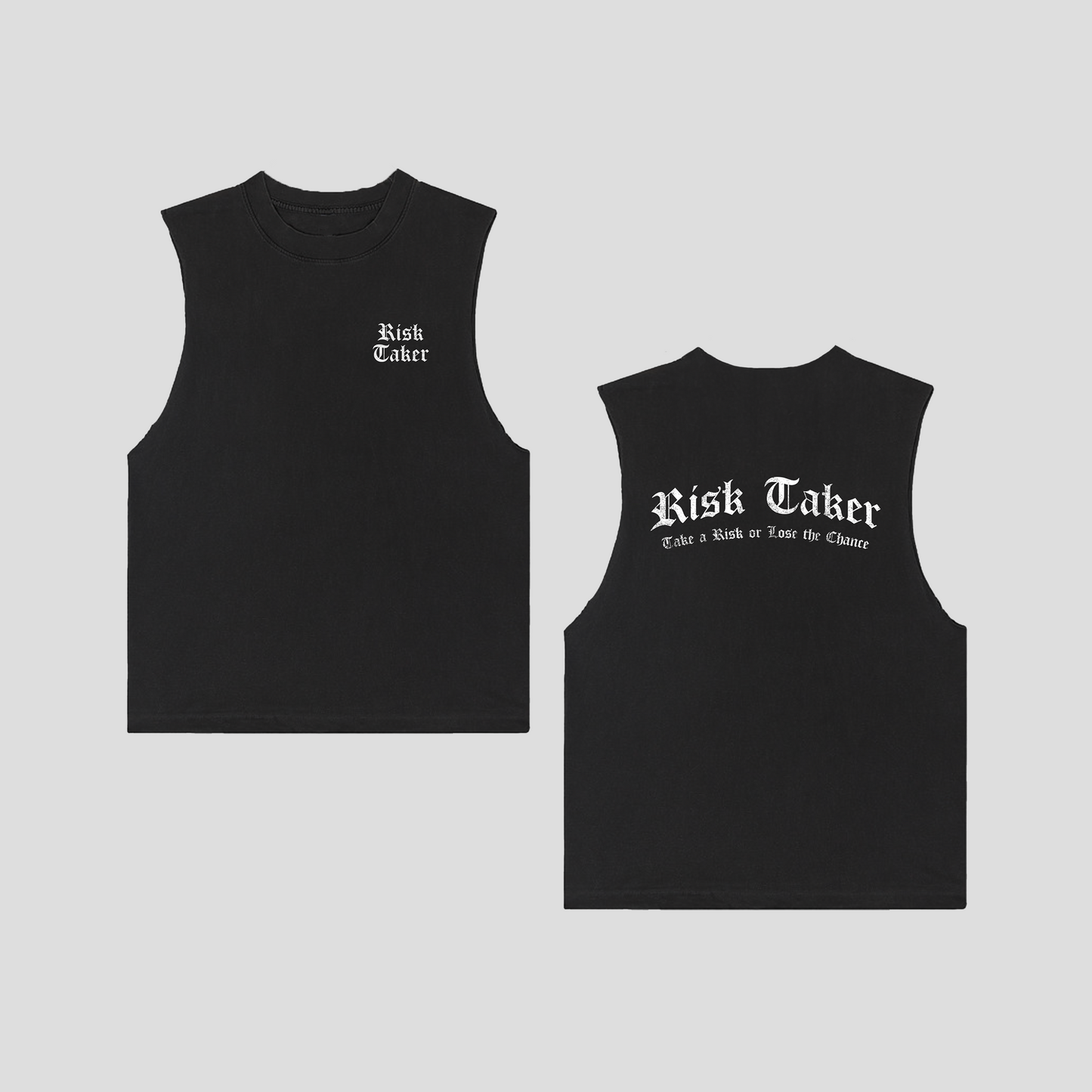 Risk Taker V2 Muscle Tee (BLACK)