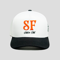 SF Made Me Snapback Hat (WHITE/BLACK)