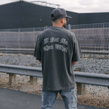 Some Will Some Won't Tee (VINTAGE BLACK)
