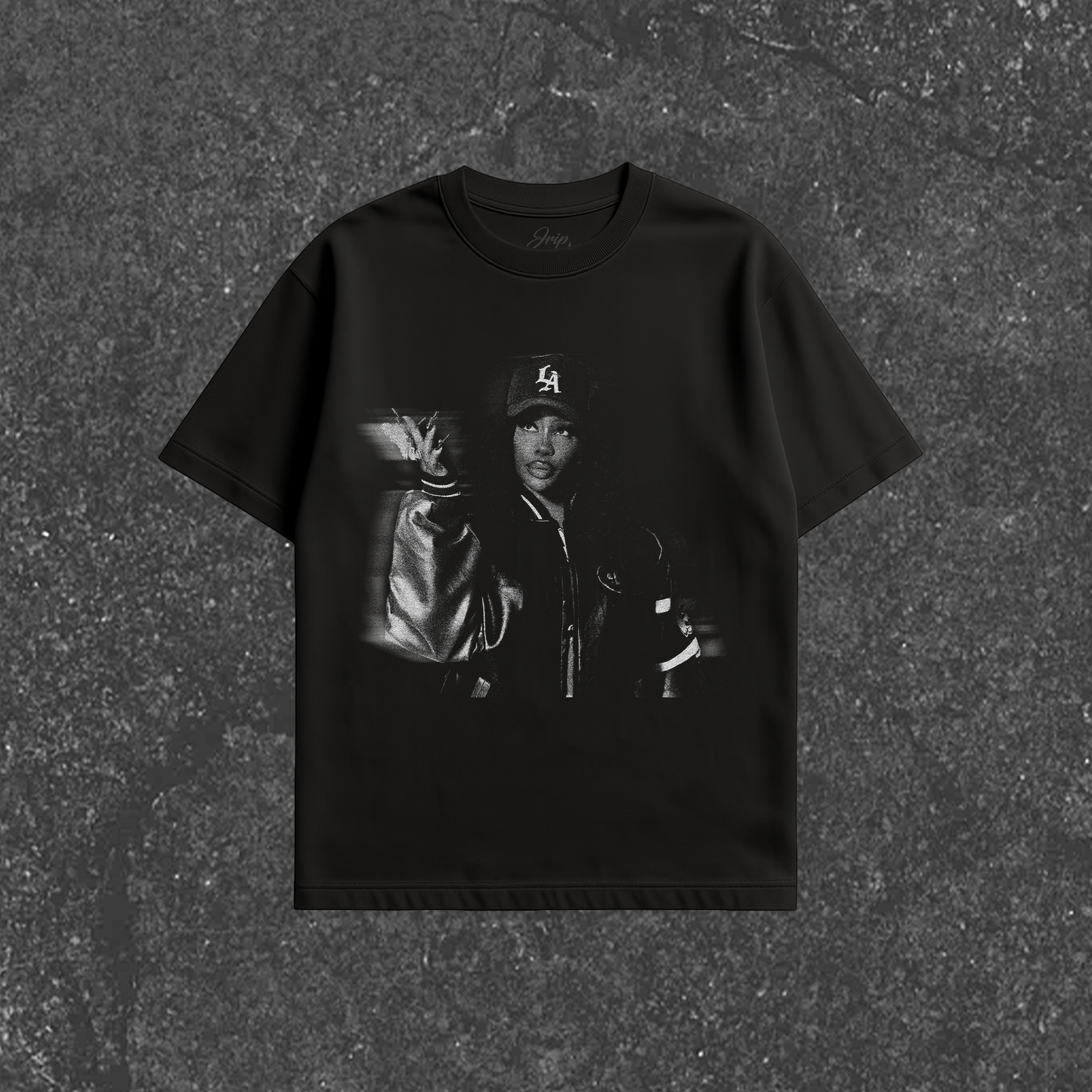 SZA Blur Tee (BLACK)
