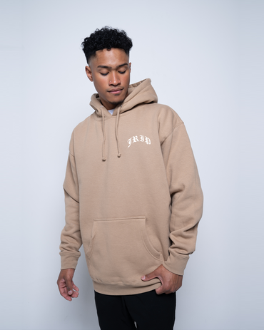 JRIP - Circle Logo Hoodie (SAND)