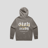 Stay Ready Hoodie (FADED GREY)