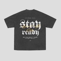 Stay Ready Tee (VINTAGE BLACK)