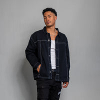 Denim Jacket (BLACK)