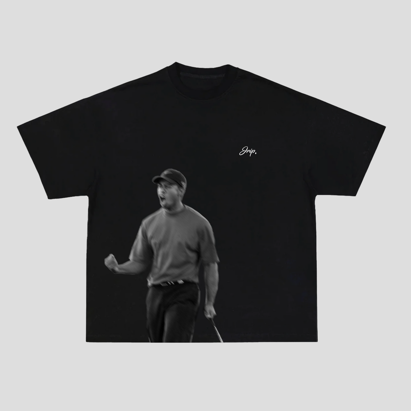 Tiger Blur Tee (BLACK/FRONT)