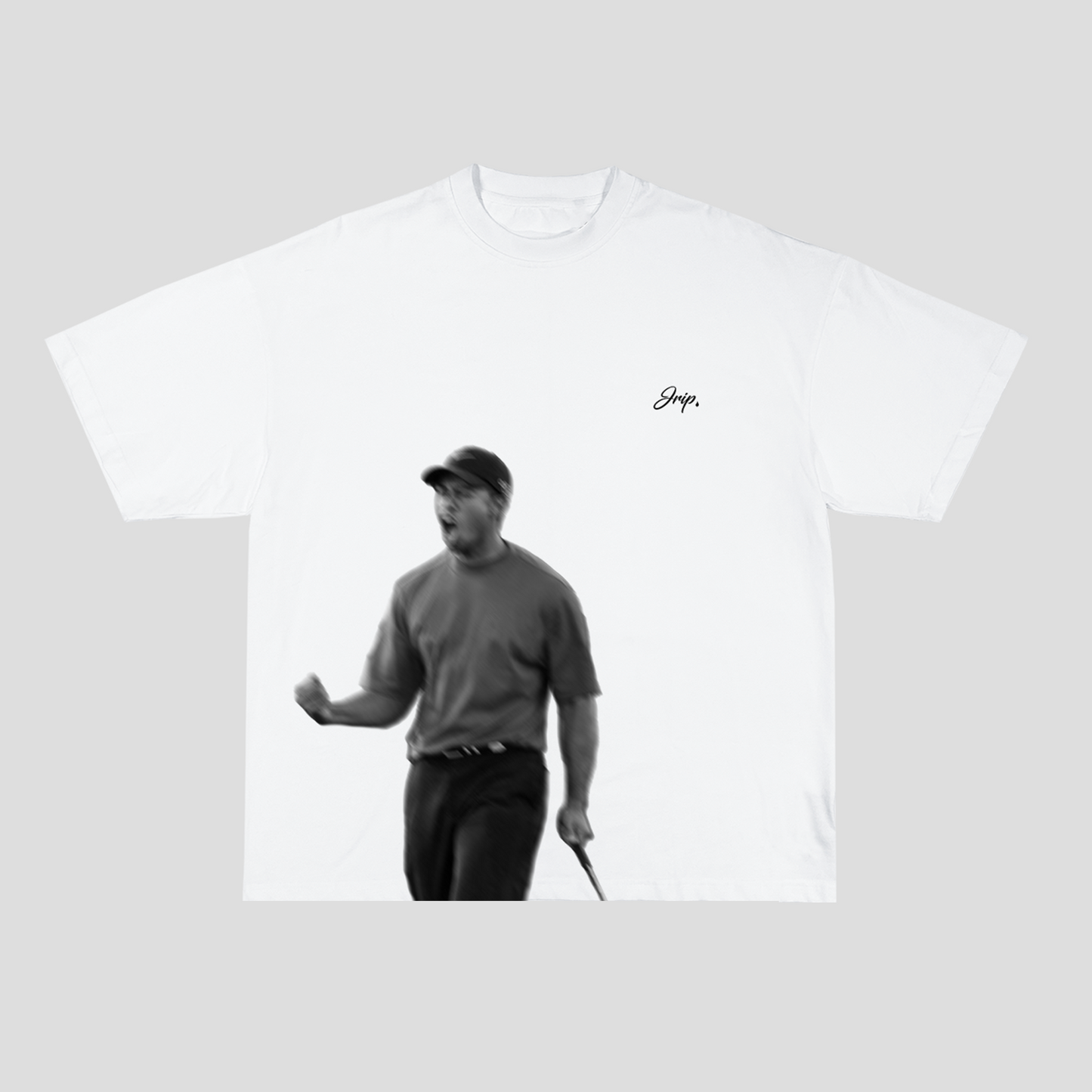 Tiger Blur Tee (WHITE/FRONT)