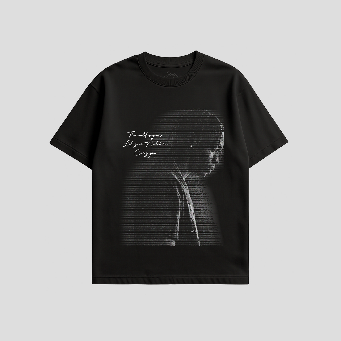 Travis Blur Tee (BLACK)