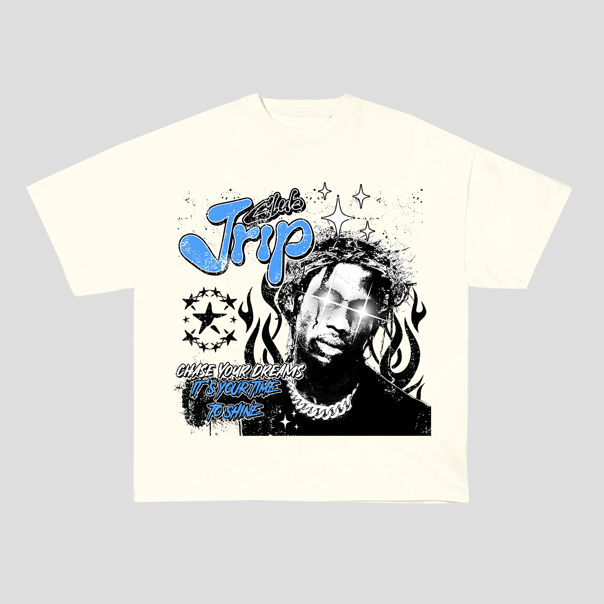 Grind to Shine Tee (CREAM)