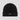 Staple Waffle Beanie (BLACK)