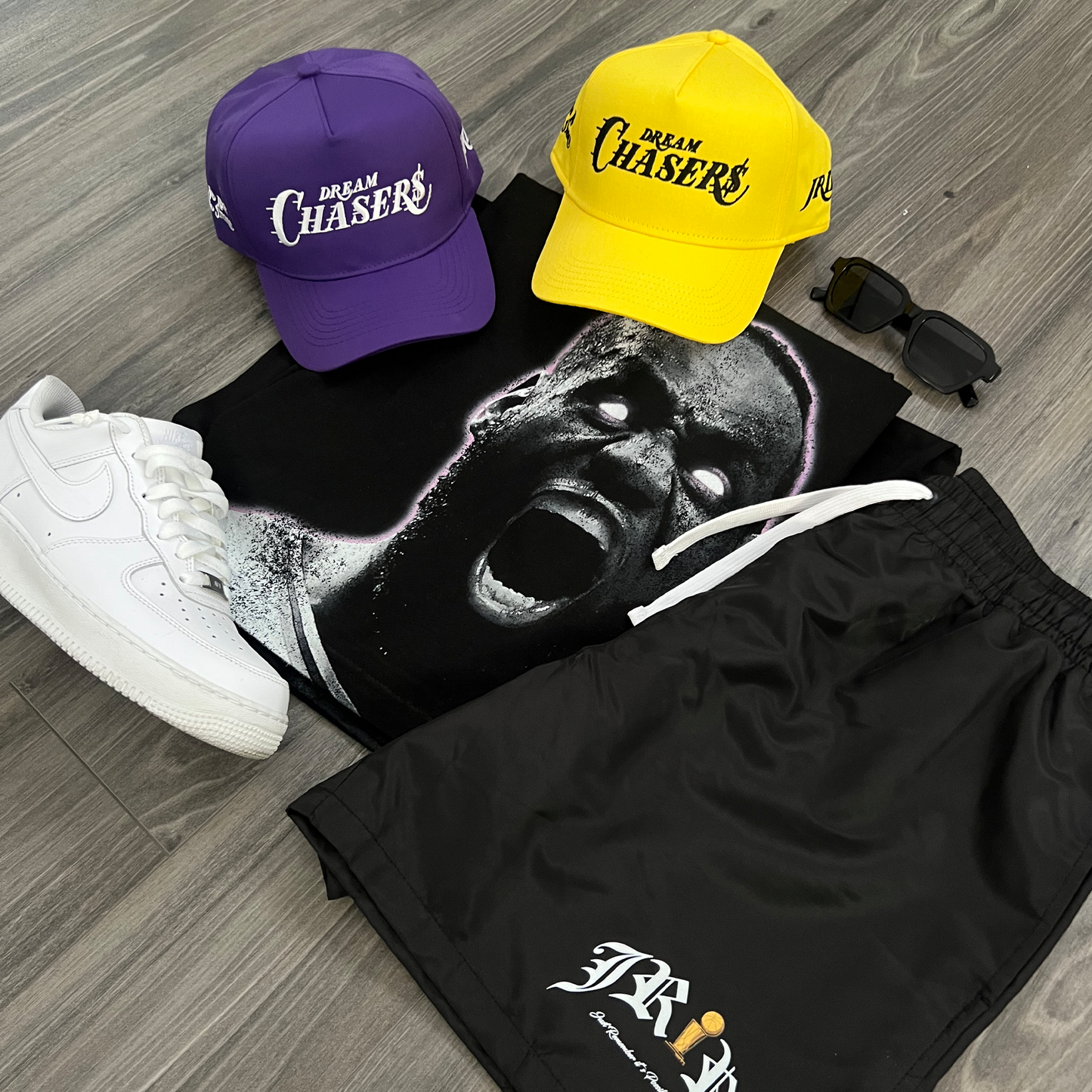 Dream Chasers Snapback Hat (YELLOW)