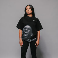 Kobe Big Face Blur Tee (BLACK/FRONT)