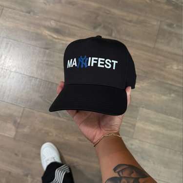 maNYifest Snapback Hat (BLACK)