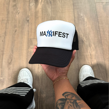 maNYifest Trucker Hat (TWO-TONE)