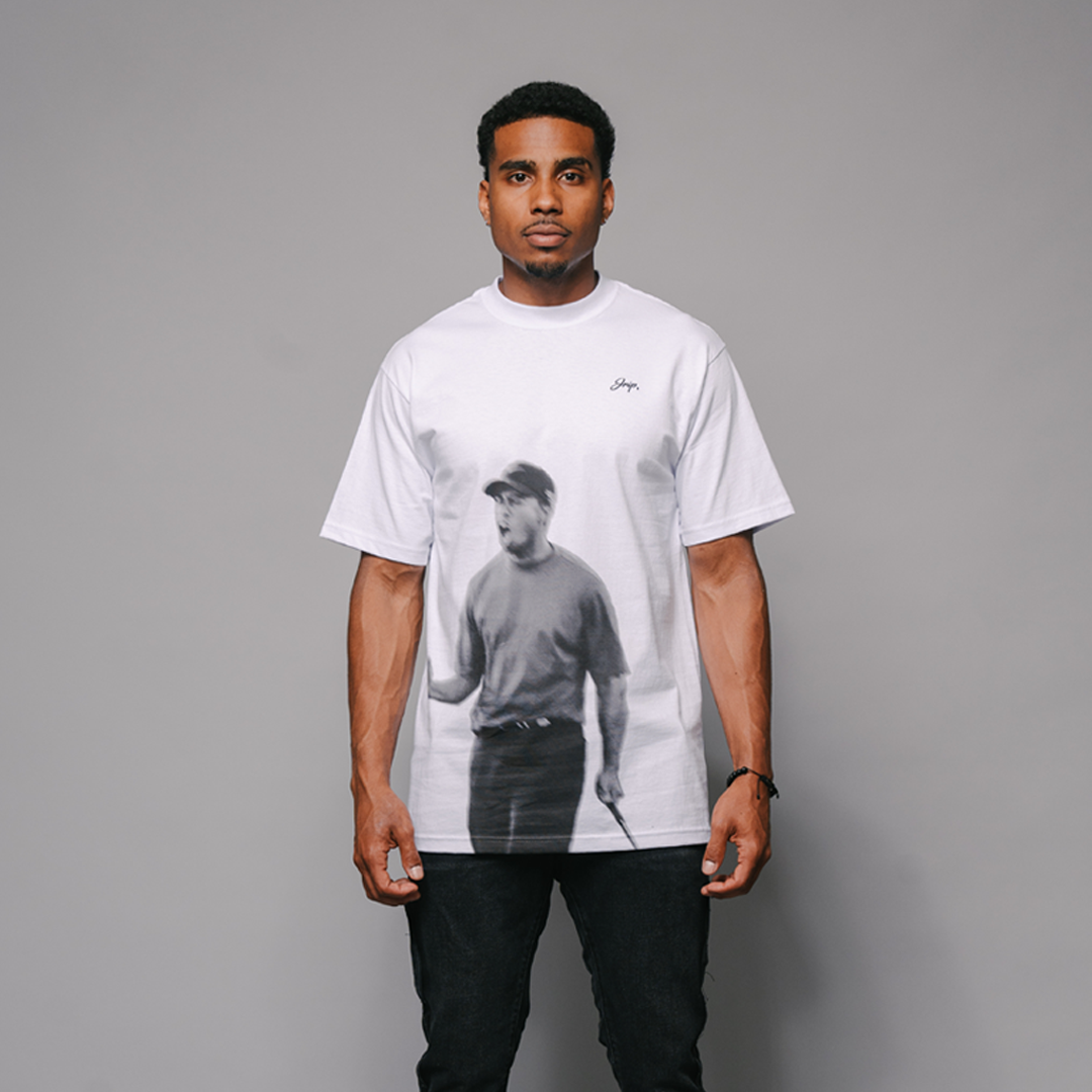 Tiger Blur Tee (WHITE/FRONT)