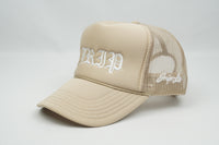 Jrip Script Trucker Hat (KHAKI)