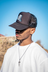 J-Wing Trucker Hat (BLACK)