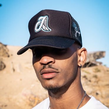 J-Wing Trucker Hat (BLACK)