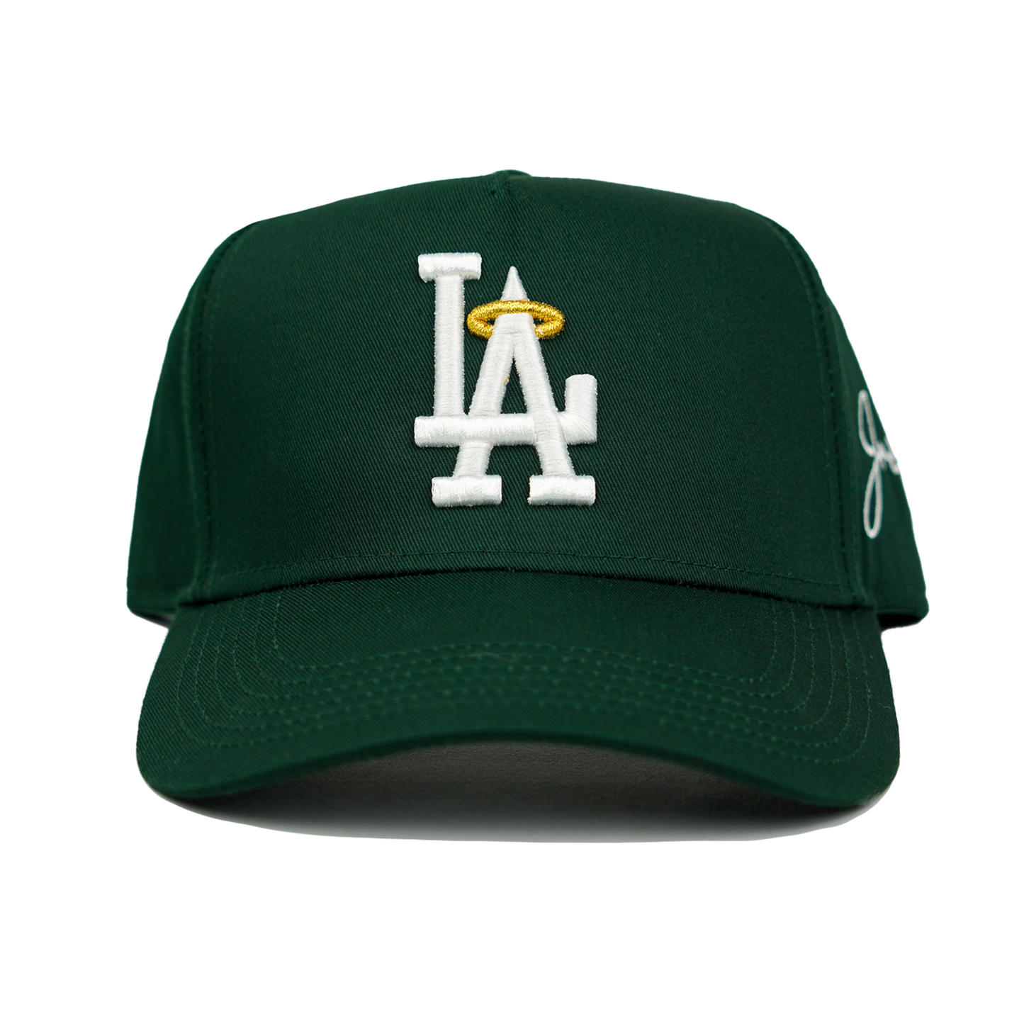 LA Halo Snapback Hat (GREEN)