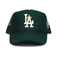 LA Halo Trucker Hat (GREEN)