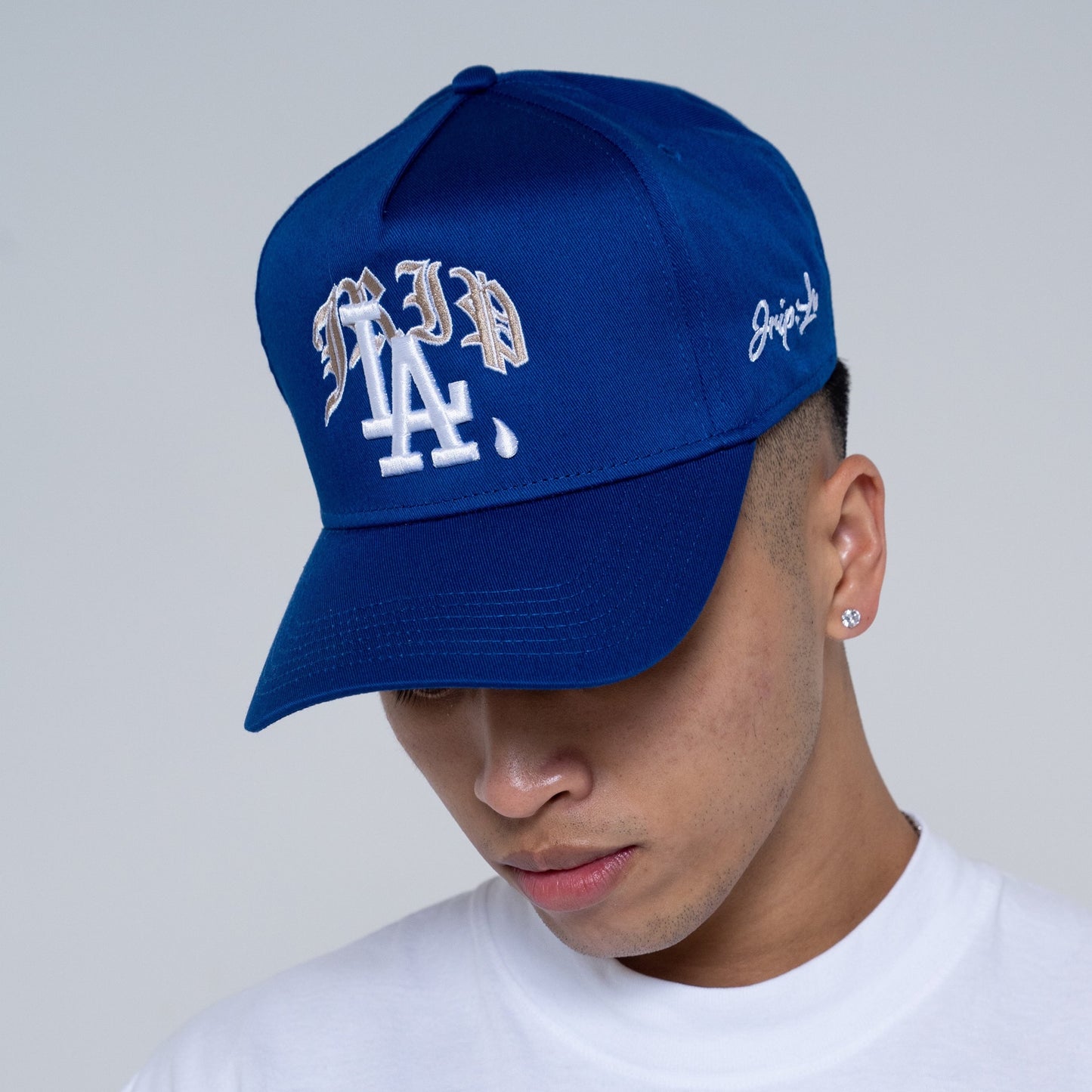 Jrip LA Snapback Hat (BLUE)