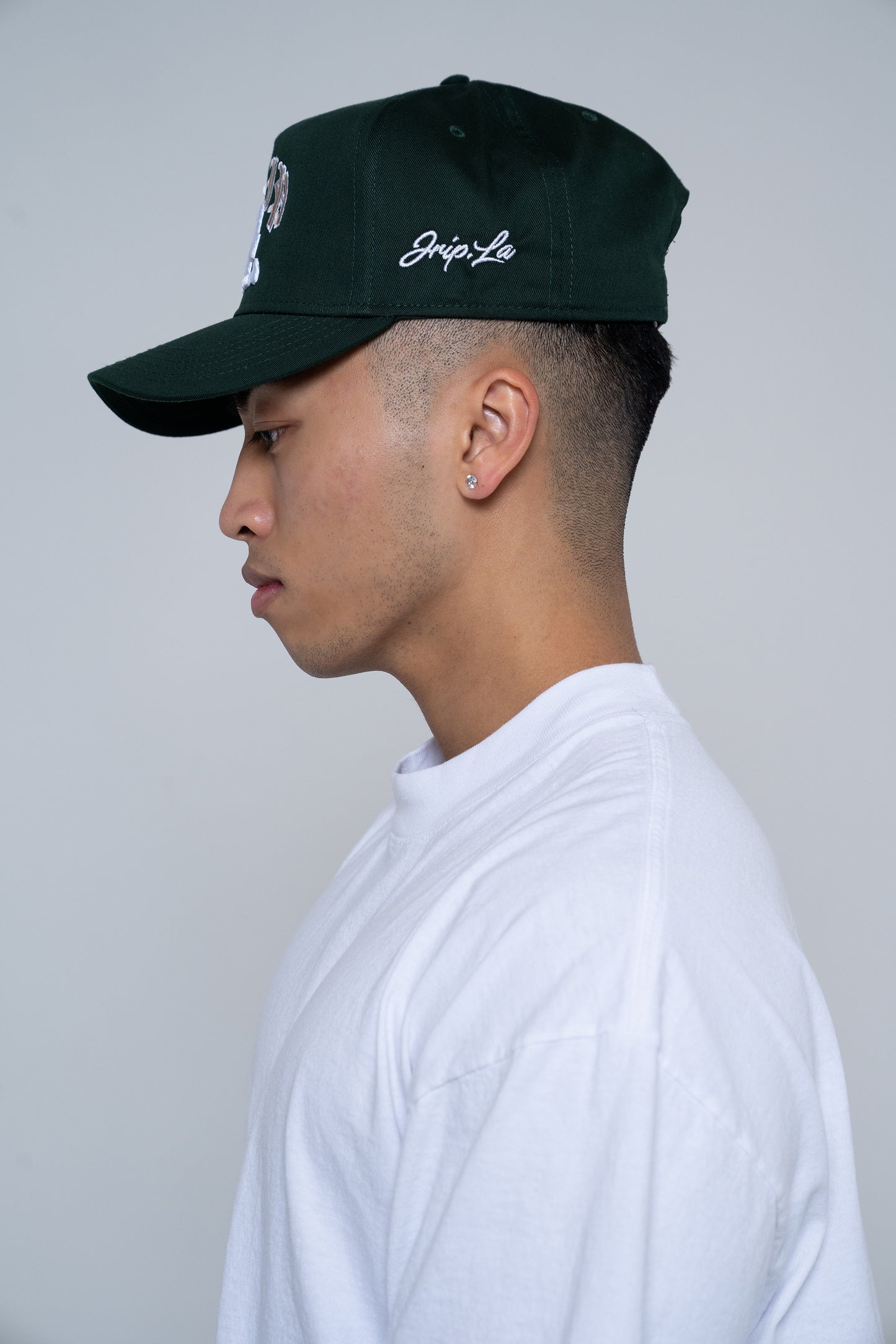 Jrip LA Snapback Hat (FOREST GREEN)