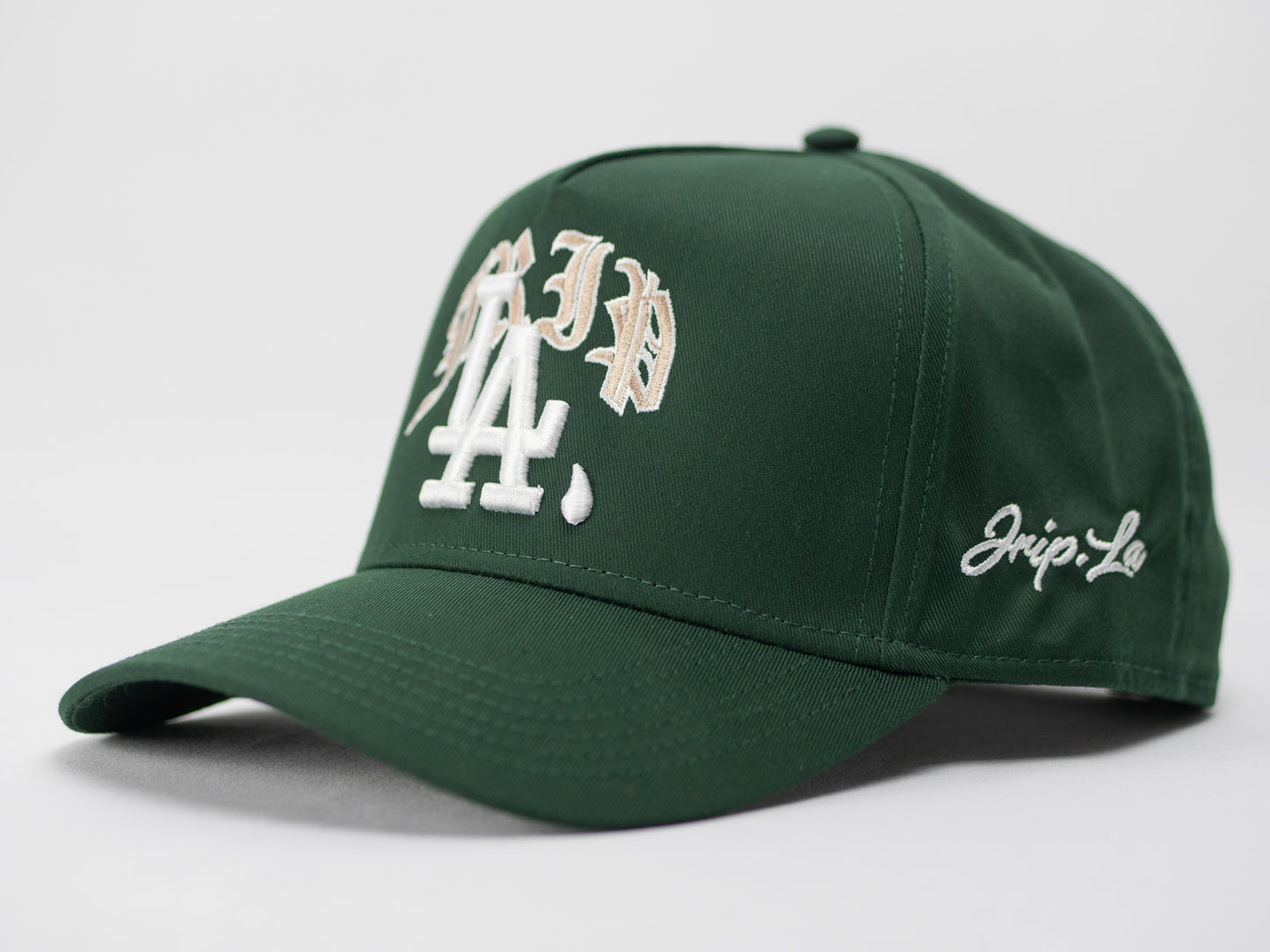 Jrip LA Snapback Hat (FOREST GREEN)