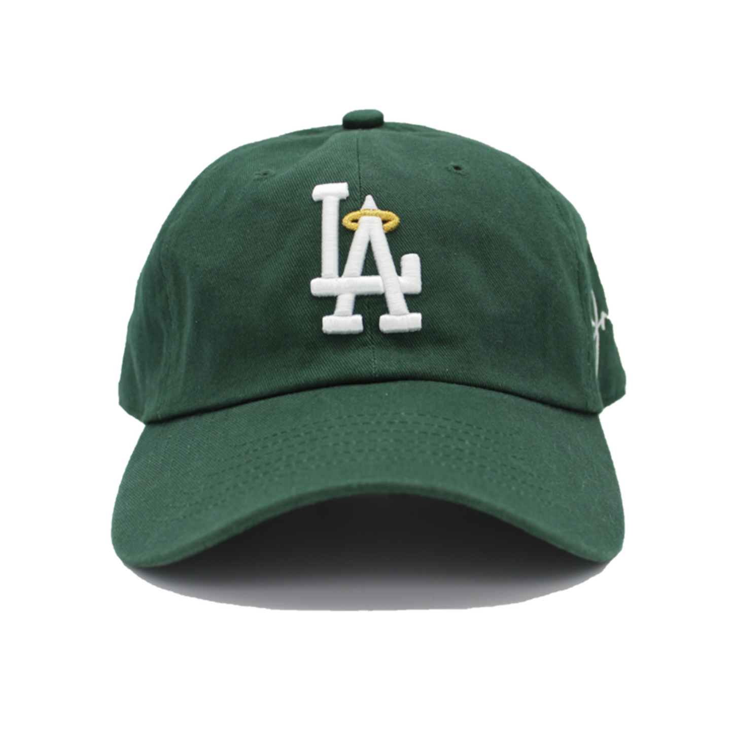 LA Halo Dad Hat (Forest Green)